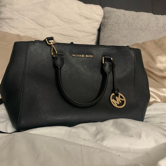 Michael Kors OK 0973628 Handle Bag Black - Picture 1 of 9